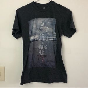 Glamour Kills Dark Grey Graphic Tee
